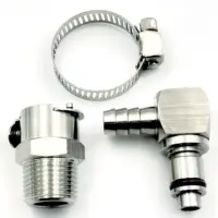 Para BMW 2013+ R1200GSW/GSW-ADV/RTW/RW/RSW S1000RR/R/XR 5/16 tanque de gasolina manguera de línea de gasolina Kit de acoplamiento de desconexión de liberación rápida