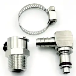 For BMW 2013+ R1200GSW/GSW-ADV/RTW/RW/RSW S1000RR/R/XR 5/16 Gas Tank Fuel Petrol Line Hose Quick Release Disconnect Coupling Kit