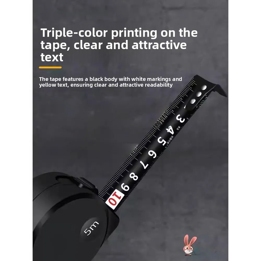 

Hardened Tape Measure Original Design 10 Meter Home Use Steel Ruler Anti-Cut Hand Tool Metric System Made in China