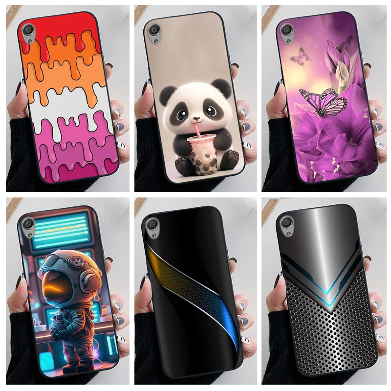 Para sony xperia x caso f5121 adorável macio tpu silicone casos traseiros para sony xperia x capa protetora funda xperiax dos desenhos animados f5122