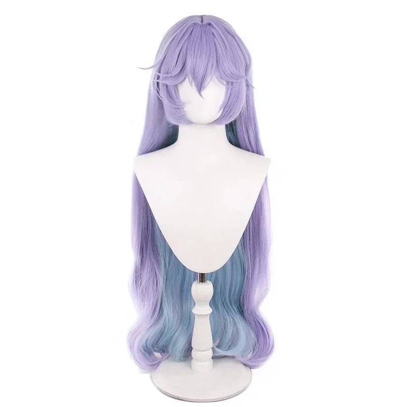 Game Wuthering Waves Cantarella Cosplay Wig Girl Lolita Purple Long Curly Hair Heat Resistant Synthetic Wigs Halloween Prop