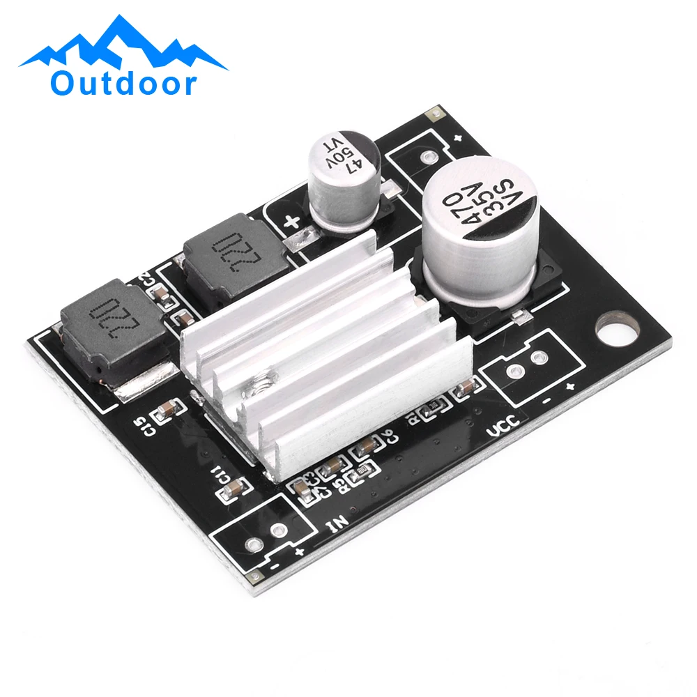 DC5-27V Piezoelectric Ceramic Horn Power Amplifier Board Drone Speaker Power Amplification Module Decoder Amplifier Board Module