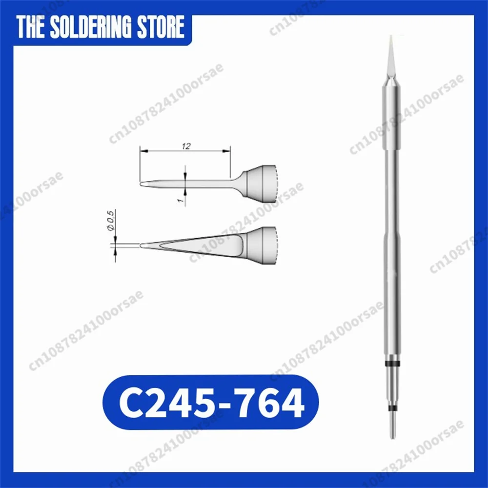 

C245 764 Cartridge for JBC SUGON AIFEN A9/A9pro T245 Soldering Handle, жало C245 Tip Replacement Accessory Tool