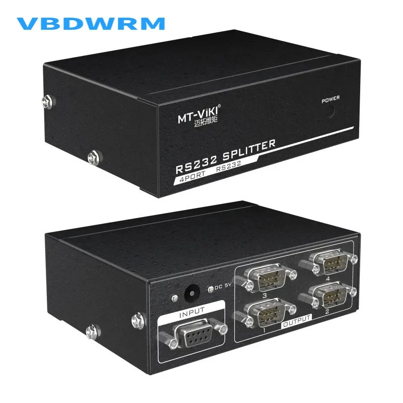 مراجعات وتحليل لجهاز MT-VIKI RS232 Splitter 4 Ports DB9 مثالي للاستخدامات الصناعية والتقنية