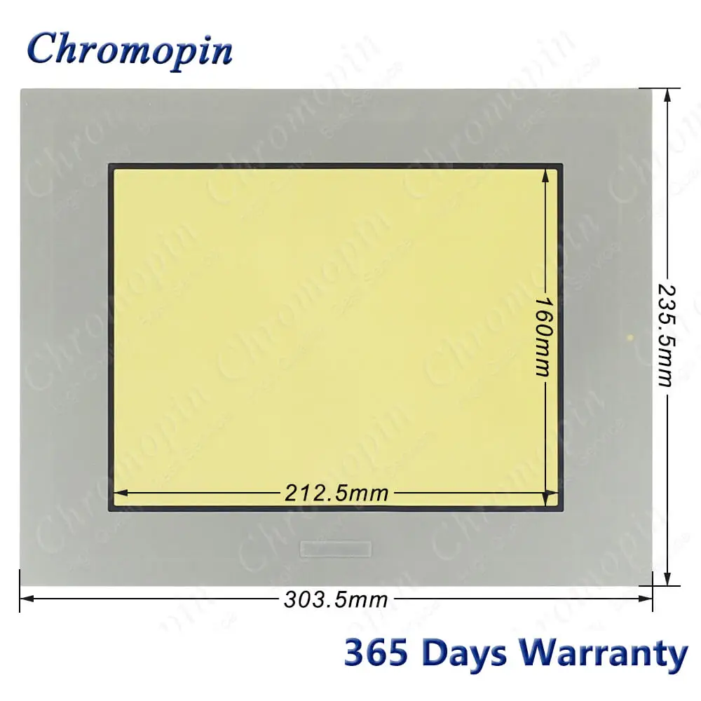 Touch Screen for Pro-face 3280024-32 AGP3500-S1-D24-M AGP3500-L1-D24 AGP3500-L1-D24-D81C AGP3500-L1-D24-D81K + Front Overlay