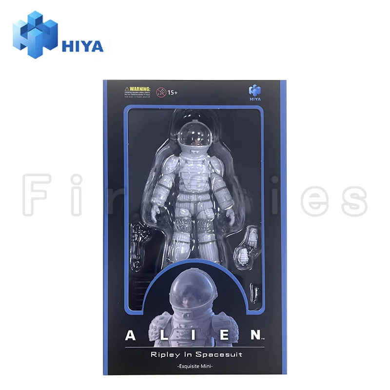 1/18 HIYA 4inch Action Figure Exquisite Mini Series ALIEN Ripley In Spacesuit Anime Model Toy