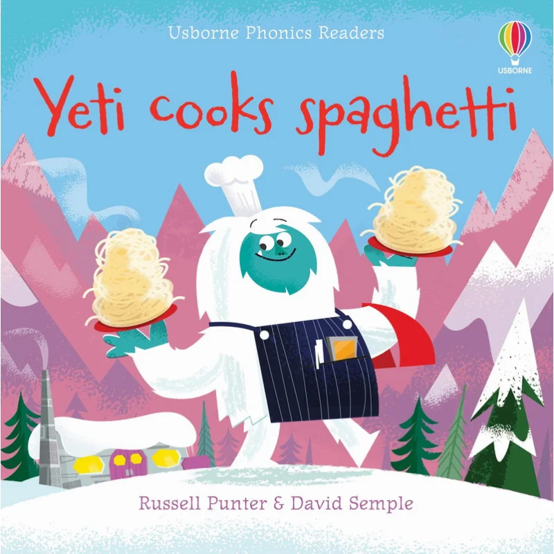 

Yeti Cooks Spaghetti Russell Punter Издательство Usborne 9781801319850 Книга