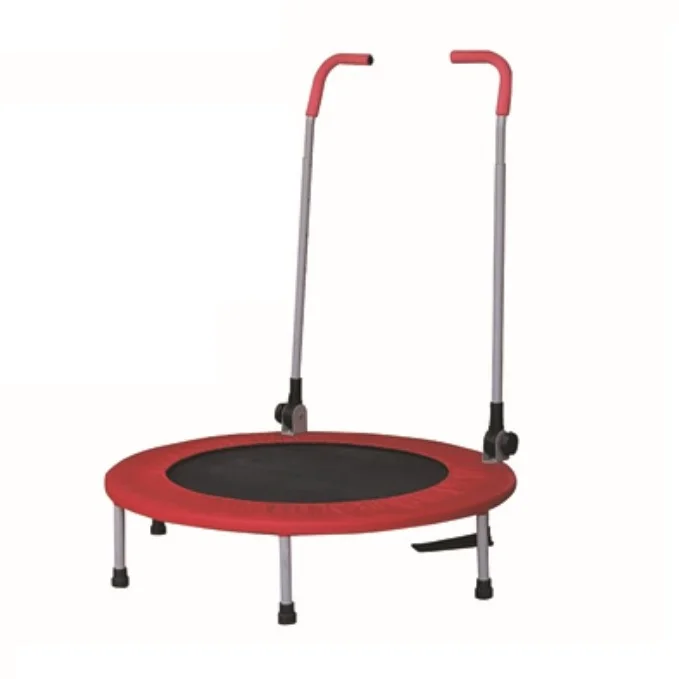 Children's trampoline with handrail  lower limb balance training instrument