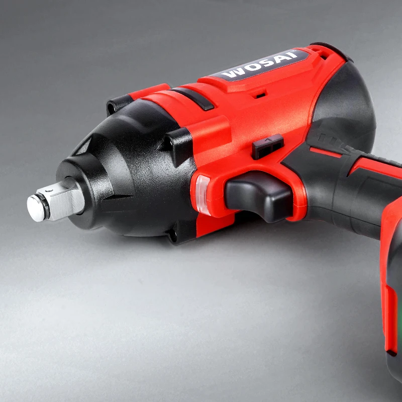 WOSAI 600N.M Brushless ประแจผลกระทบไฟฟ้าชาร์จ20V ไร้สายซ็อกเก็ตประแจใช้งานร่วมกับ18V Makita แบตเตอรี่ลิเธียม