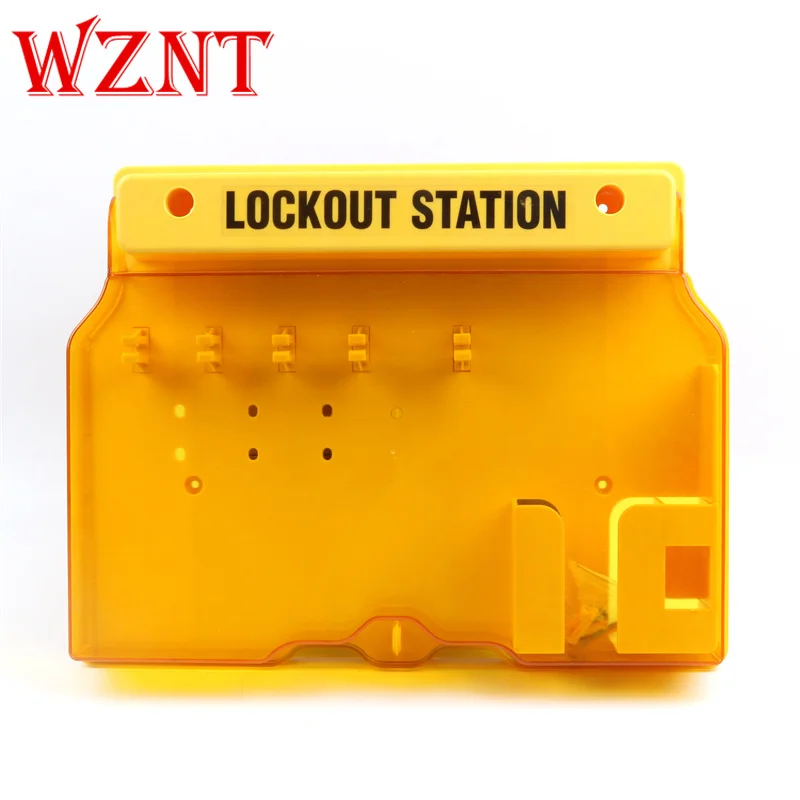 Imagem -06 - Coberta Wall Mounted Estação de Bloqueio Nt-ls01 Amarelo 4-lock