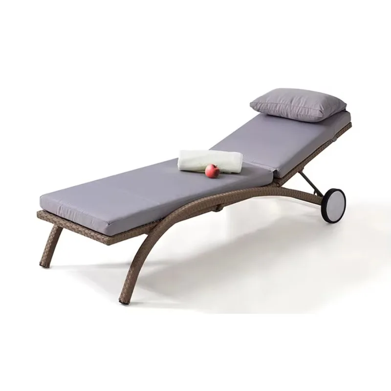 

Outdoor Aluminum Chaise Beach Sunbeds Sun r Luxury Large Hotel Swimming Pool Garden Outdoor Furnitur