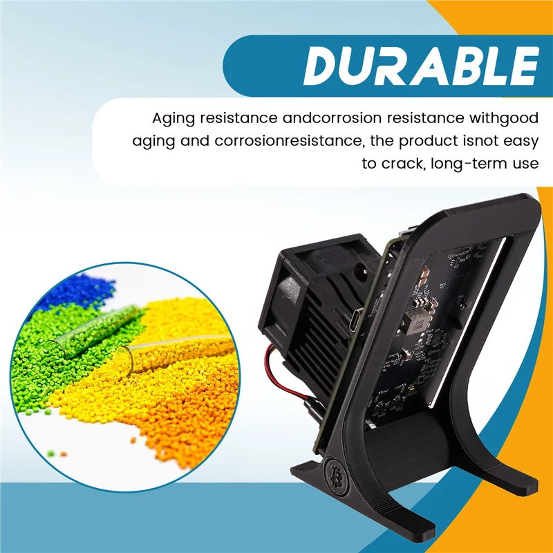 A98I-Bitaxe Gamma 601 BTC Solo Miner 1.2TH/S 18-22W BM1370 Asic Chip From Antminer S21 Pro Bitcoin Crypto Miner Black EU Plug