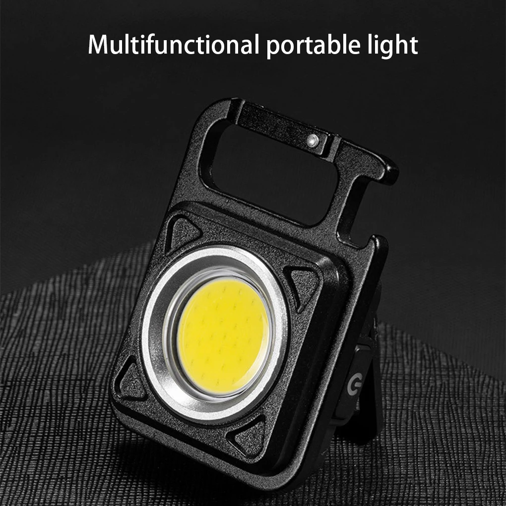 

Outdoor Camping Pocket Work Light Mini LED Flashlight Magnetic 800 Lumens Rechargeable Spotlights accessory