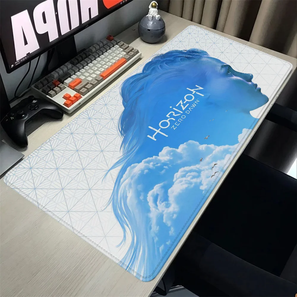 Gaming Mouse Pad 900x400 HorizonS Zero Dawn Gamer Desk Mat Desk Accessories Office Computer Table Pc Setup Accessories Mousepad