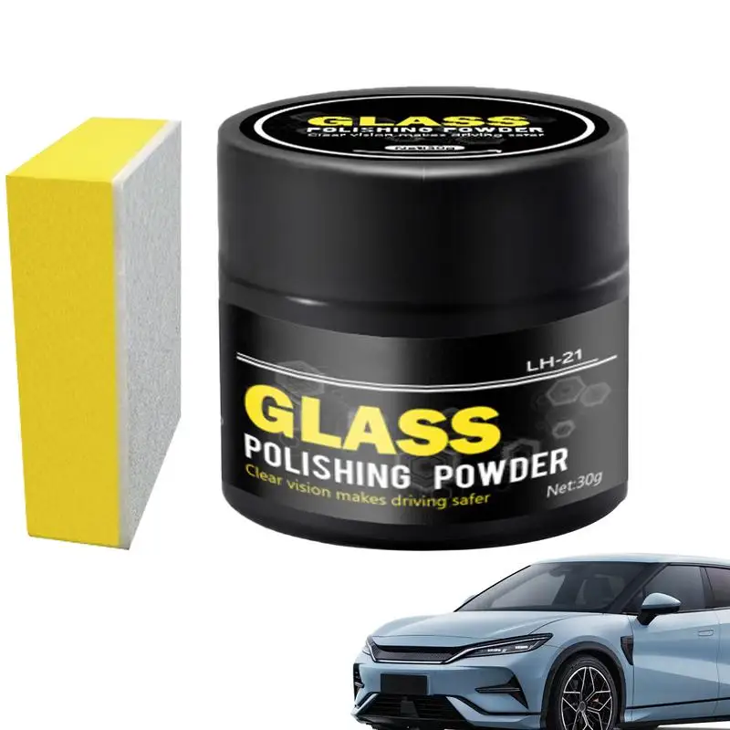 car Glass Scratch Remover Glasses Scratch Remover Window Cleaner Powder Detergent Window Washing Solution Safe Windshield Polish
