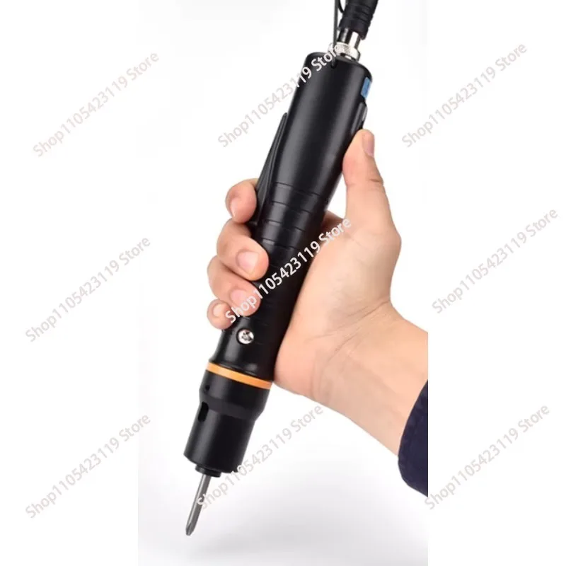 Handheld in-line electric screwdriver adjustable torque and speed fully automatic