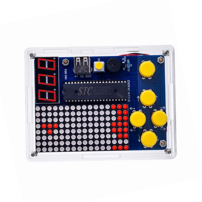 Game Console Kit Retro Classic Games with 51 Single Chip Microcomputer DIY Parts Drop Shipping