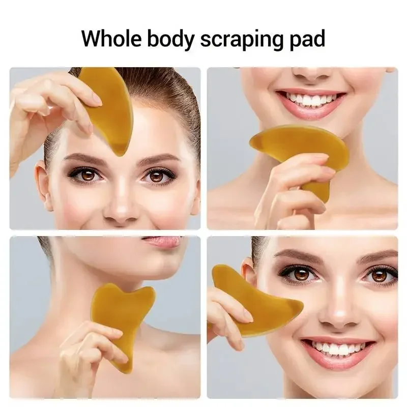 1 pc/2 pcs เครื่องมือนวดหน้า,นวด Scraper,Gua Sha Board,นวดหน้า, แผ่นโกนหนวดสําหรับ Face & Scalp นวดผ่อนคลาย