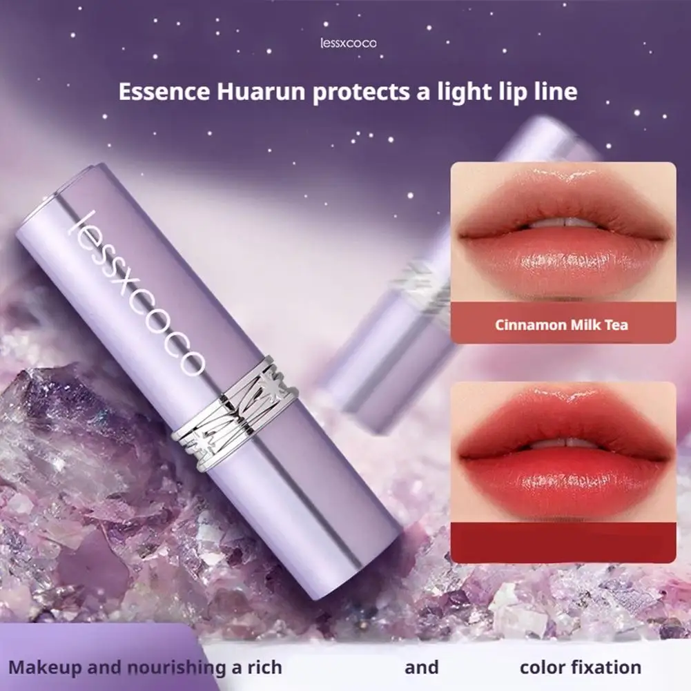 Nourishing Essence Lipstick - Natural Beauty Magic Lightweight Smooth Texture Long-Lasting Hydration Lip Gloss Lip Care