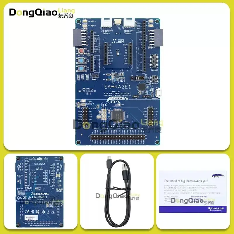 EK-RA2E1 RTK7EKA2E1S00001BE R7FA2E1A92DFM MCU Evaluation Kit Development Board