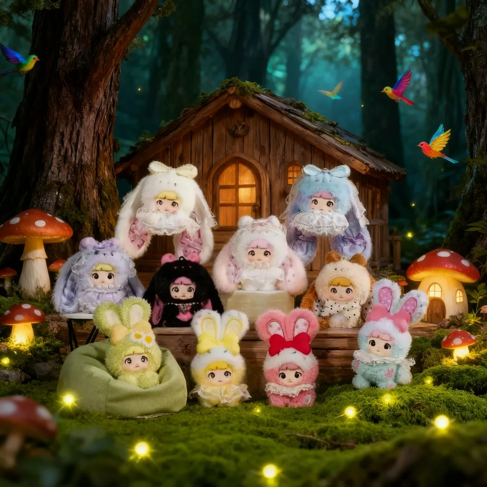 

Коллекционная виниловая кукла серии Sweetheart Bunny с глухой коробкой в подарок от TOP TOY Real Nommi Mi Bao