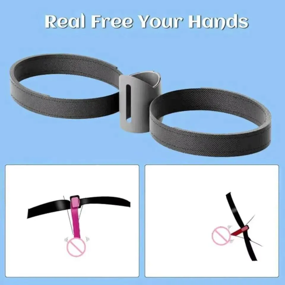 1pc Adjustable Waist Harness Holder For Dildo Wand Massager Sex Toy For Women Wearable Constrained Forced Strap No Vibrator view 3