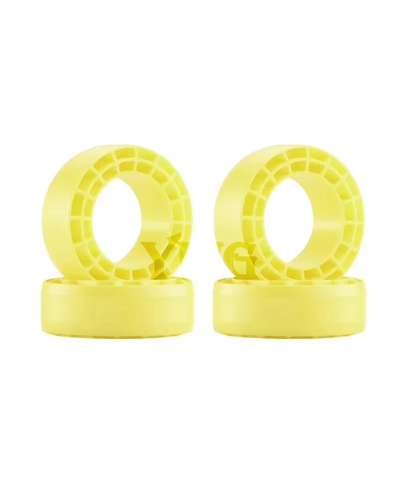 4PCS 0.7 Inch RC Crawler Tires with Silicone Liner for 1/30 Axial SCX30 Wild Horse Wrangler K10 1/32 Redcat Ascent-32 Mini RC Ca