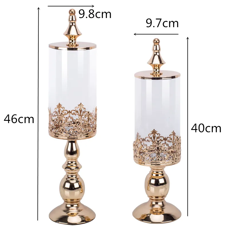 โถใส่ขนมหวานสไตล์ยุโรปสำหรับตกแต่งโต๊ะของหวานงานแต่งงาน  ขวดแก้วใส่ขนม  ใส่ขนมขบเคี้ยว  ใส่บิสกิต  สำหรับใช้ในบ้าน