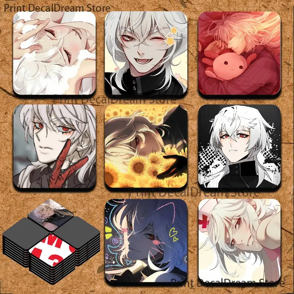 

A D-Date with D-Death Cute Cartoon Anime Refrigerator Magnets Soft Magnetic Heat Transfer Refrigerator Magnets Gift
