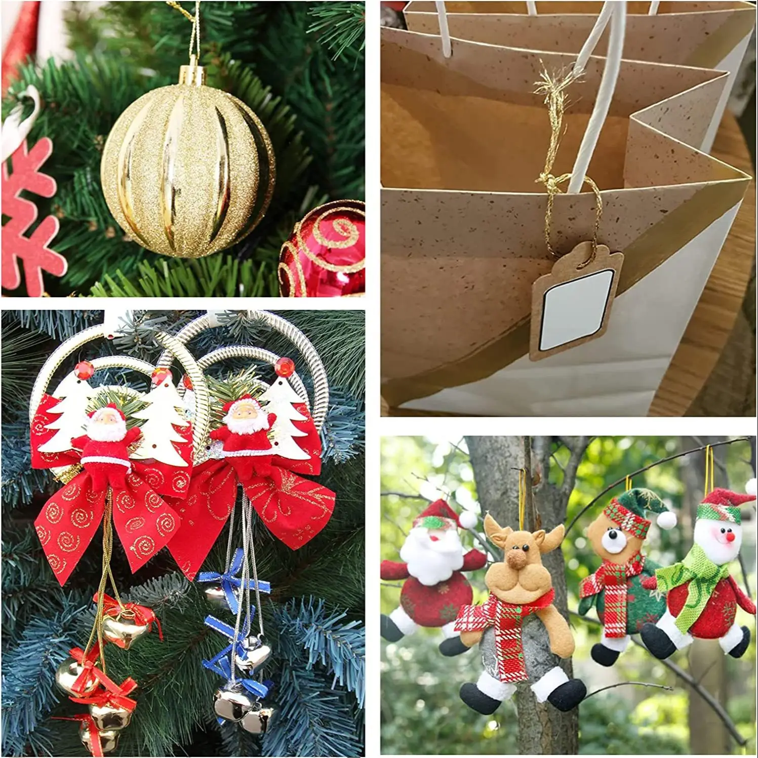 100 متر/لفة الذهبي الموضوع الفضة الحبل التعبئة حبل حلية سلسلة DIY بها بنفسك التطريز حفل زفاف هدية الكريسماس ديكور 1.5 مللي متر