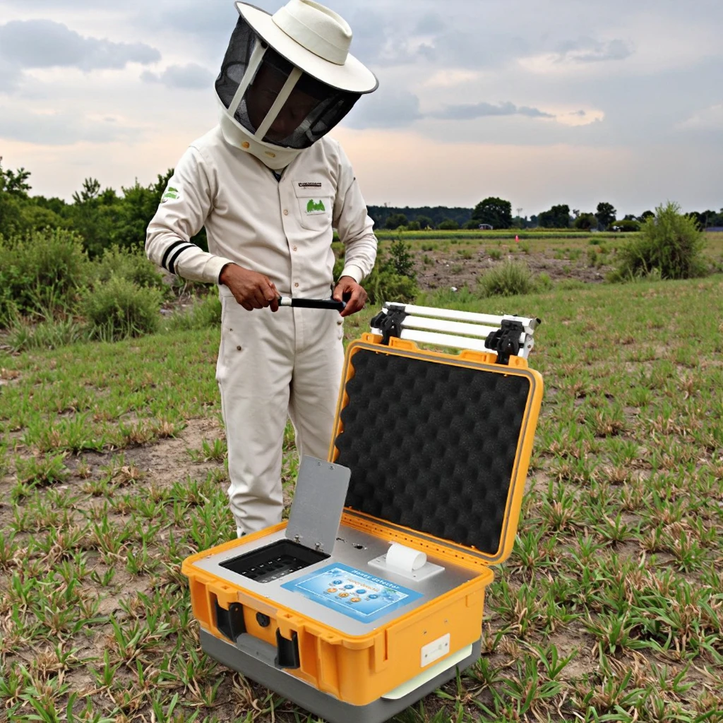 Electronic Multi-Functional Honey Testing Instrument with 1-Year Warranty 220V Power for Beekeeping Factories