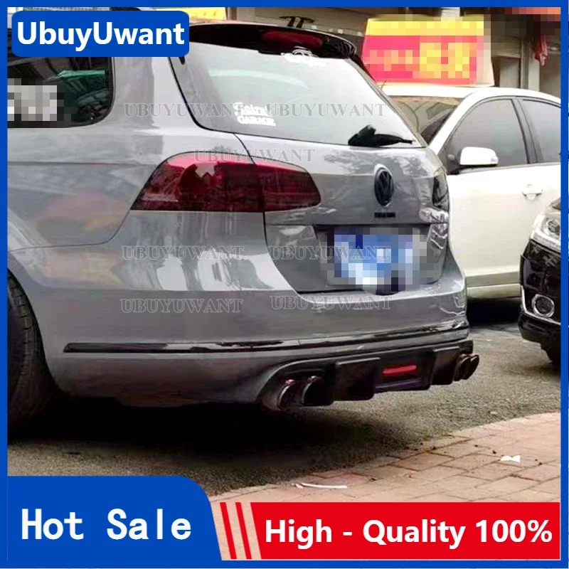 For Volkswagen Passat CC VW CC AND WAGON Spoiler 2014-2018 High Quality Car Rear Bumper Diffuser Lip Spoiler Deflector Body Kit