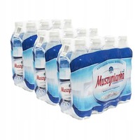 Muszyna plus Natural mineral water highly mineralized medium-saturated CO2 0,6 L x 24 pieces