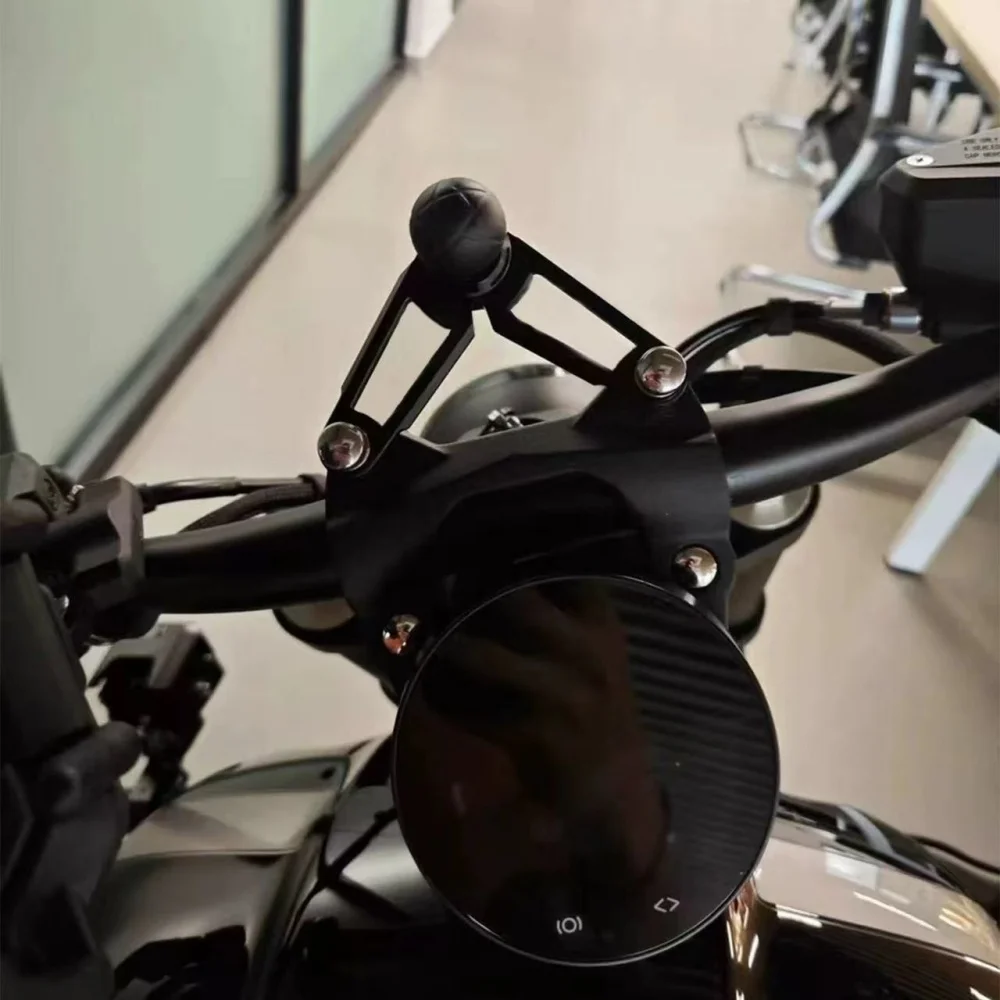 For QJMOTOR AK628 special modified mid-mounted handlebar press-fit bracket, mobile phone bracket, sports camera bracket