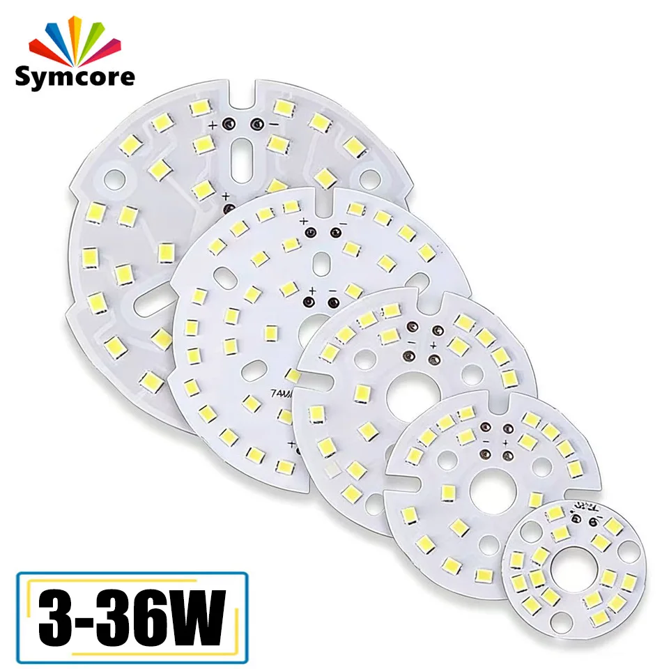 LED COB Chip 3W 5W 7W 9W 12W 15W 18W 24W 36W LED Panel Light SMD2835 Ceiling Chip Sotlight Indoor Lighting Lamp Bead Emitter LED