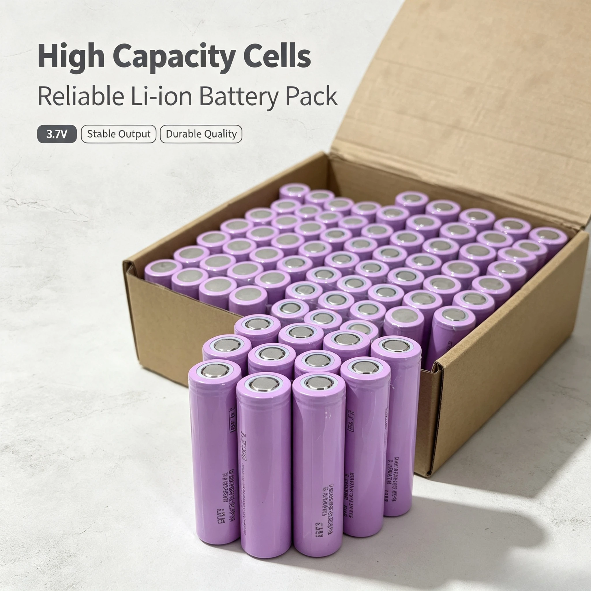 3.7V 3500mAh INR18650-35E 10C Original 18650 lithium battery, stable internal impedance, suitable for diverse power machinery