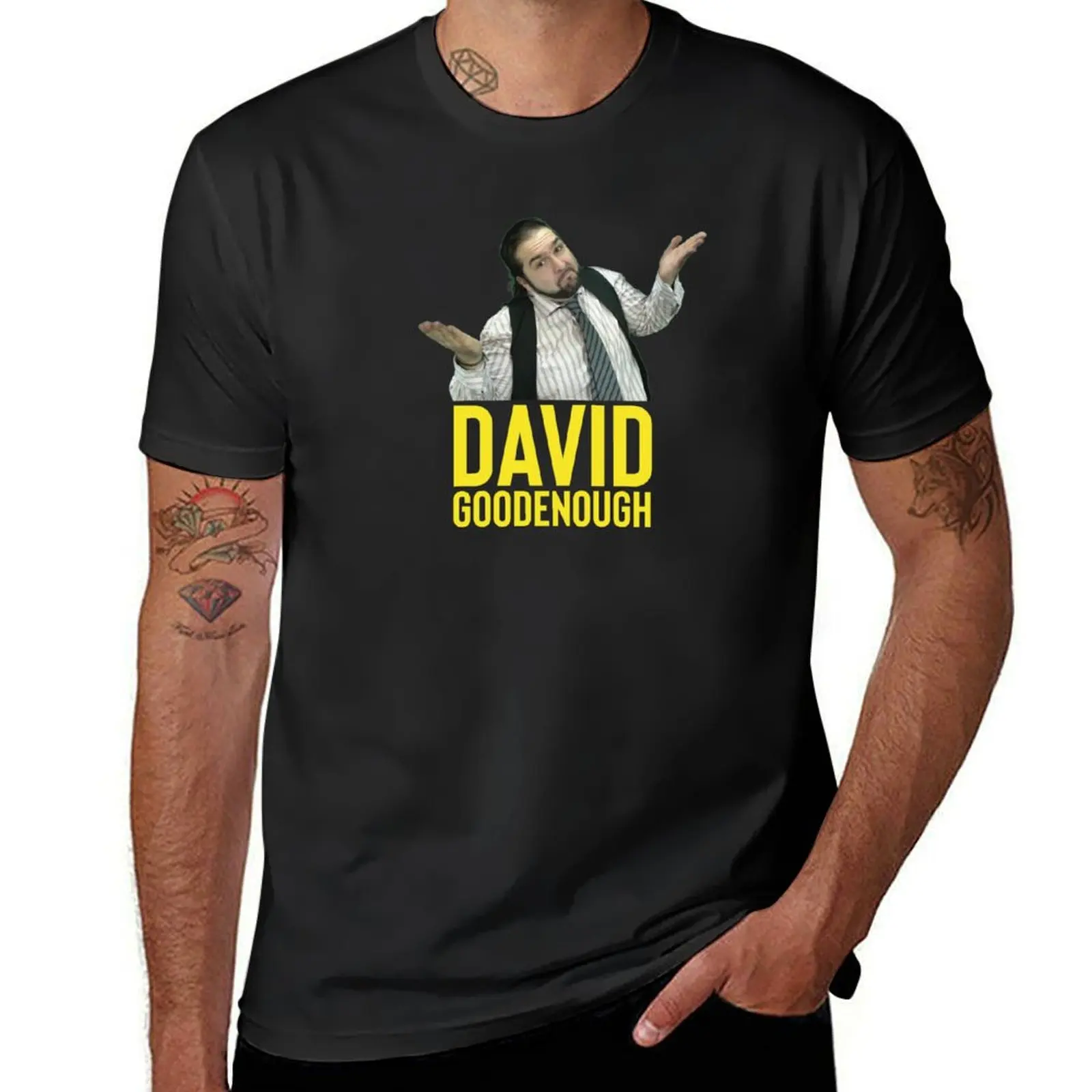 

Attic Player - JdG David Goodenough T-Shirt quick drying sports fans vintage new edition men t shirt