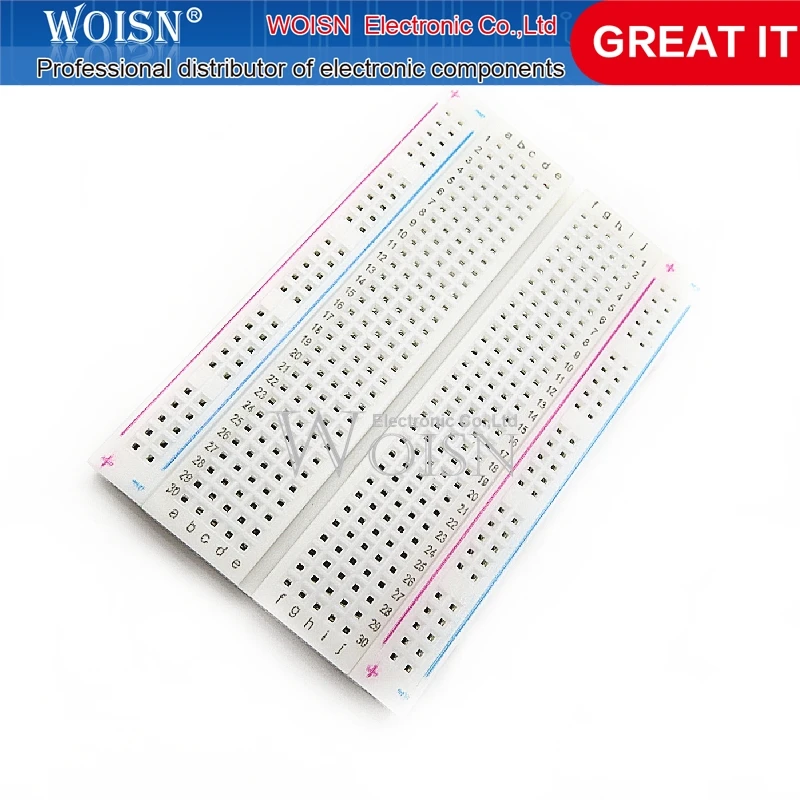 10pcs/lot 400-hole high-quality breadboard circuit board hole board 8.5x5.5cm can be combined and spliced ​​experimental board