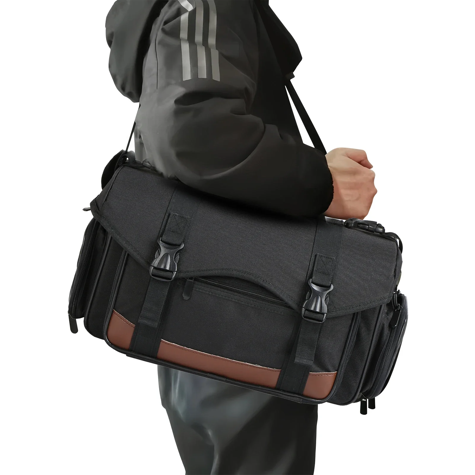 Portable Dental Treatment Unit with Air Compressor Suction System 4-Hole Mobile Bag Dental Equipment for Convenient Care