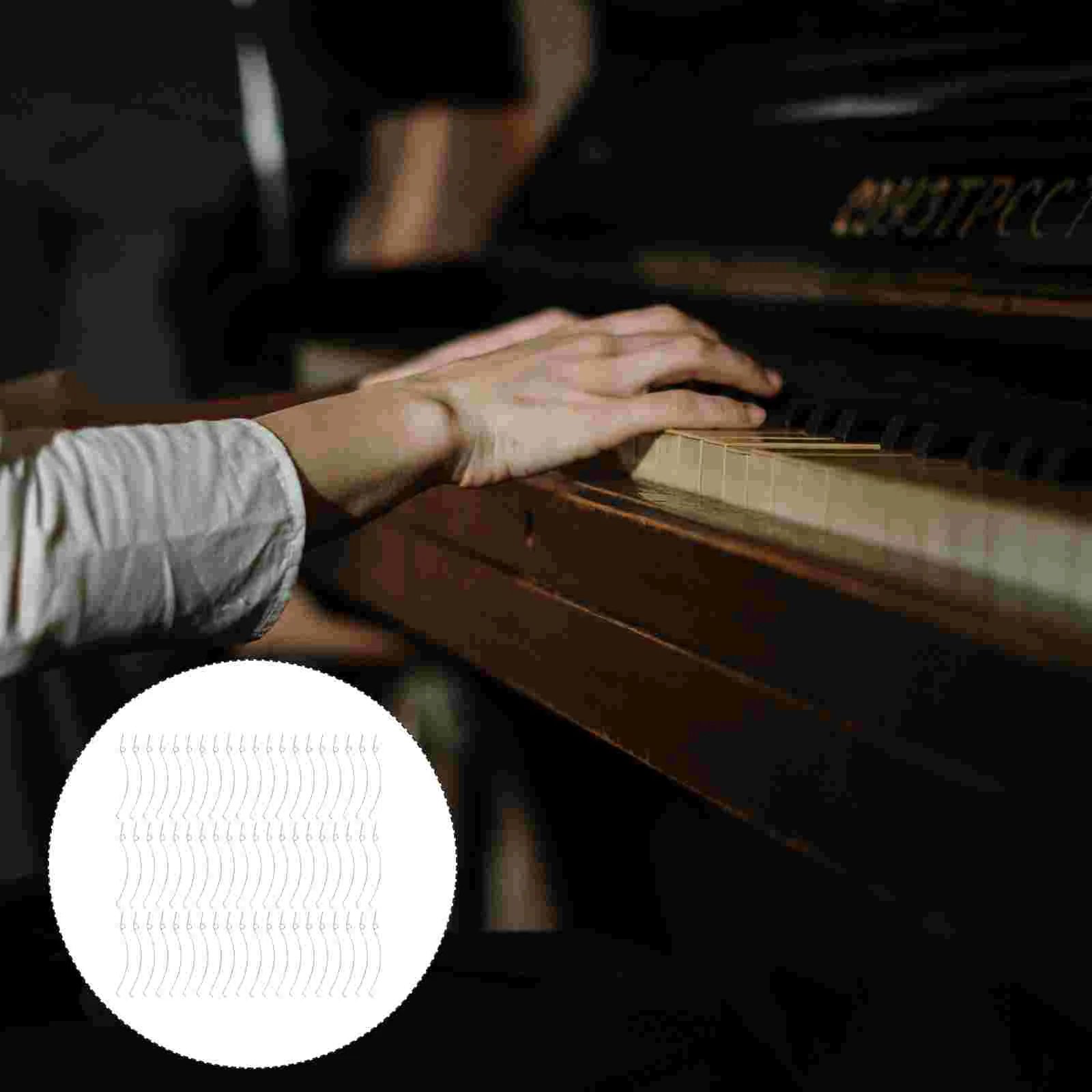 

70 Pcs Piano Damper Spring Vertical Simple for Parts Copper Replacement Professional