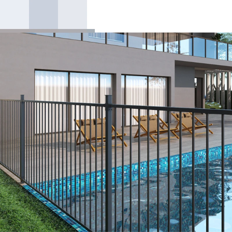 Clôture de confidentialité en aluminium pour jardin extérieur, revêtement en poudre, gris foncé, ant