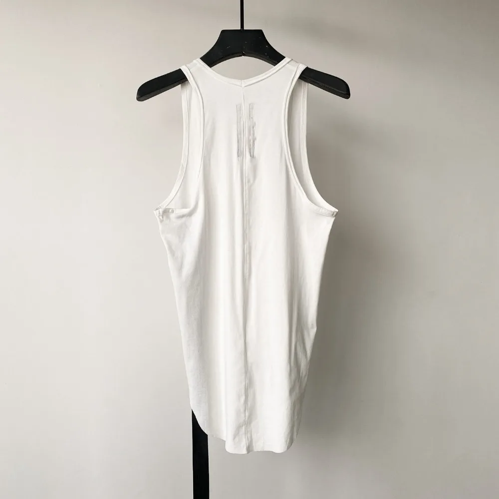 High Street Tees Tanks Spring/Summer High Street Double Line Curved Hollow Design Knitted Women's Sleeveless Tank Top