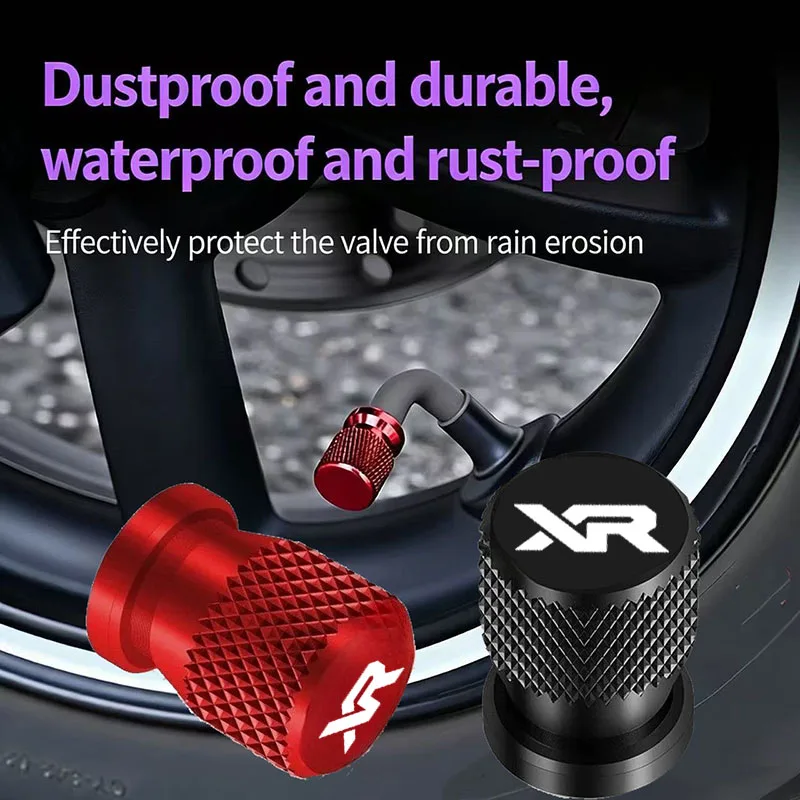 

Motorcycle Accessorie Wheel Tire Valve Stem Caps CNC Airtight Covers For Honda XR230MOTARD XR 230 250 400 125 2005-2012 Aluminum