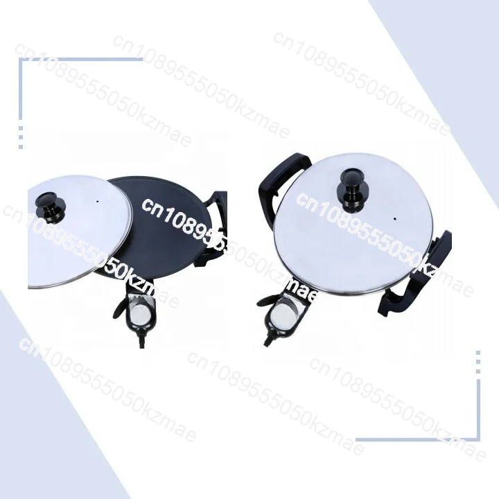 

46cm Electric Injera Maker - Multi-Purpose Griddle for Chapatti, Tortilla & Flatbreads