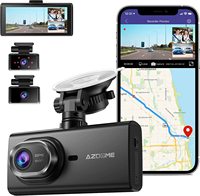 AZDOME M560-3CH Car DVR 3 Channel Dash Cam 4inch Touch Screen 64GB/128GB eMMC Storage Built-in GPS WIFI 1080P Front Cabin Rear