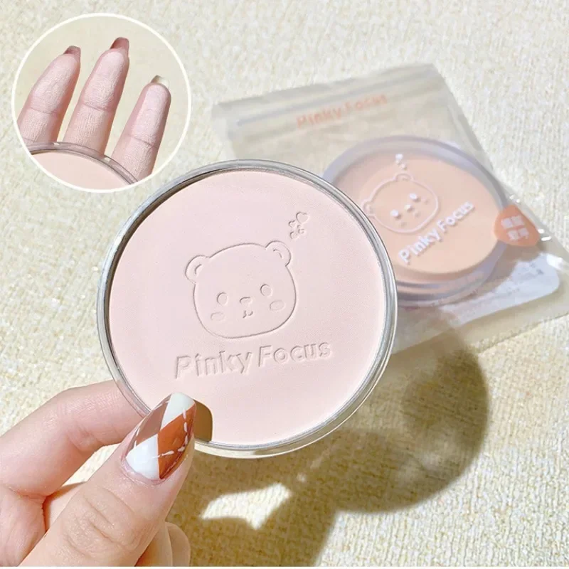 Oil-control Finishing Powder Waterproof Sweat-proof Concealer Powder for Women Cosmetic Pressed Powder Makeup Accessories Cheap