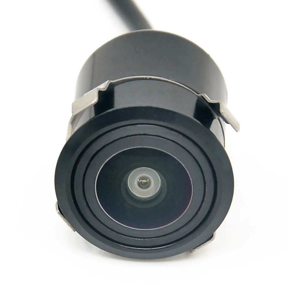 

170 ° Камера заднего вида AHD 1080P для автомобиля, универсальная, с черным объективом типа «рыбий глаз», ночным видением и водонепроницаемостью