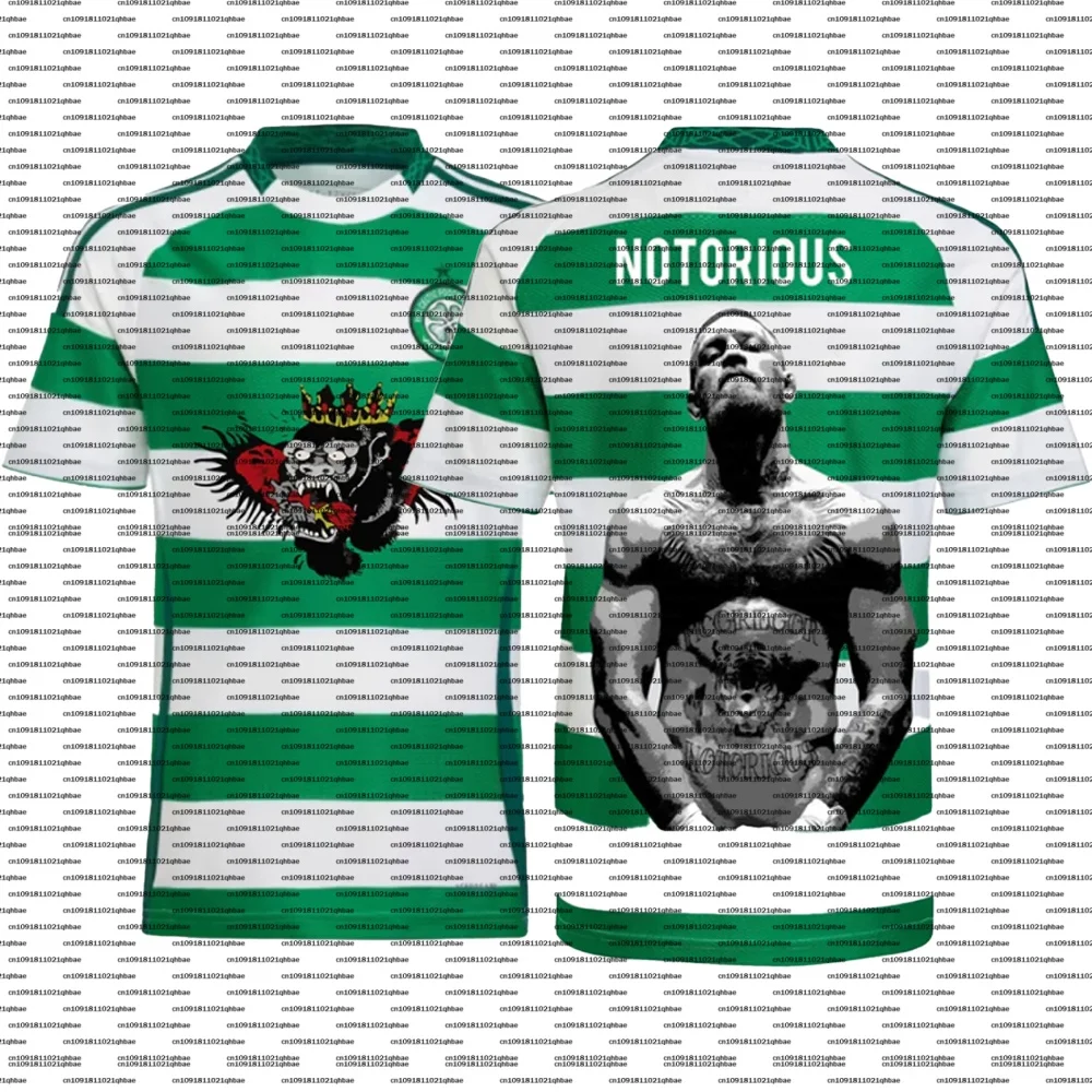 Sommer Neu Notorious Conor McGregor Special Edition MMA Fußball-Shirt Herren Übergroßes Fitness-Training Atmungsaktives Sport-T-Shirt – Detail 3