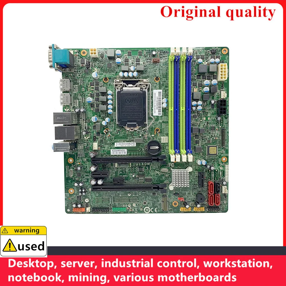 

Used 100% Tested For Lenovo M900 M800 M8600T M6600T M4600 M4650 Desktop Motherboard IQ1X0MS 03T7425 03T7427 LGA1151 DDR4