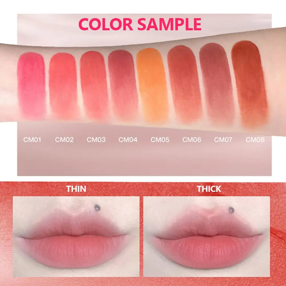 

Female Protagonist's Lips And Cheeks Are Dual Purpose Red Misted Lip And Mouth Beauty Cosmetics Face N5F9